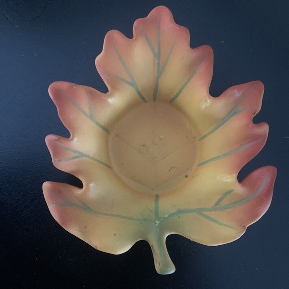 PartyLite Whispering Leaves Candle Holders Fall Autumn 6 Pieces Bisque oak maple - Picture 16 of 16